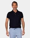 NZA Polo Peter Midnight Navy Model / Voorkant