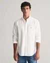 Gant Casual Shirt Poplin White Model / Voorkant