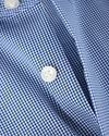 OLYMP Luxor Strijkvrij Shirt Blauw Ruit Comfort Fit Product / Detail