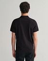 Gant Shield Piqué Polo Shirt Black Model / Achterkant