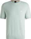 BOSS Knitted T-shirt Kanache Light Blue 50538267-474 order online | Suitable