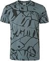 No Excess T Shirt Print Steel Blue 16350432 order online | Suitable