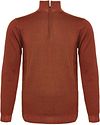 R2 Half Zip Pullover Merino Wool Brique 126.ZIP.001-090 order online | Suitable