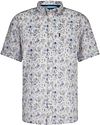 State Of Art Short Sleeve Poplin Shirt Beige Blue 26415910-1611 order online | Suitable