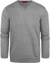 Suitable Pullover V-Hals Wol Grijs MRI-V-23 M61967 kopen | Suitable