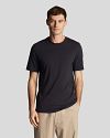 Lyle and Scott T-shirt Plain Navy Model / Voorkant