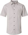 Casa Moda Short Sleeve Overhemd Print Groen 954389400-300 kopen | Suitable