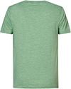 Petrol T-Shirt Palmora Melange Grün Product / Achterkant