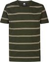 Petrol T-Shirt Rugby Gestreift Dunkelgrün kaufen | M-3030-TSR615-6092 | Suitable