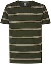 Petrol T Shirt Rugby Striped Dark Green M-3030-TSR615-6092 order online | Suitable