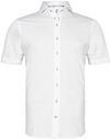 R2 Japanese Knitted Shirt Short Sleeves White order online | 129.WSPSS.001-004 | Suitable Lithuania