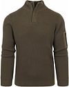 Suitable Half Zip Pullover Noord Dark Green order online | SPE23305NO22ST-357 | Suitable Lithuania