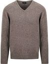 William Lockie Pullover Lambswool Vole Brown Grey 7092DF-209 Vole order online | Suitable