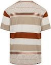 Anerkjendt Kikki T-shirt Stripes Beige Product / Achterkant