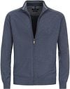 Casa Moda Cardigan Zippé Bleu 004450-131 commander en ligne | Suitable
