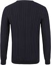 KnowledgeCotton Apparel Trui Donker Blauw Product / Achterkant