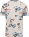 No Excess T-Shirt Print Ecru Product / Achterkant