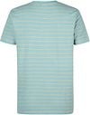 Petrol Knitted T-Shirt Mahi Ocean Blauw Product / Achterkant