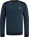 PME Legend Sweater Rib Melange Navy PKW2408301-5281 order online | Suitable