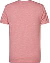 T-Shirt Petrol Palmora Melange Rose Product / Achterkant