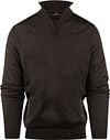 Steppin' Out Half Zip Pullover Merino Wool Brown SM1204.0001-3000 order online | Suitable