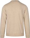 Suitable Merino Pullover O Beige Product / Achterkant