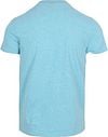 Superdry Classic T-Shirt Melange Lichtblauw Product / Achterkant