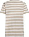 Tommy Hilfiger T-shirt Stripes Beige Product / Achterkant