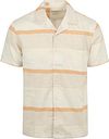 Anerkjendt Short Sleeve Hemd Leo Leinen Streifen Ecru 901591-9503 kaufen | Suitable