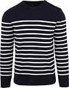 Armor-Lux Groix Sweater Stripes Navy order online | 76496-6TQ | Suitable Spain