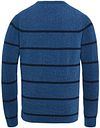 Cast Iron Sweater Striped Dark Blue Product / Achterkant