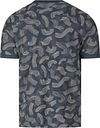 Cast Iron T-Shirt Imprimé Bleu Foncé Product / Achterkant