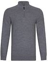 Cavallaro Merino Half-Zip Grey 118245001-989006 order online | Suitable