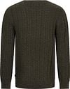 Cavallaro Orvieto Pullover Dunkelgrün Product / Achterkant