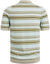 Cast Iron Polo Shirt Bouclé Light Blue Product / Achterkant