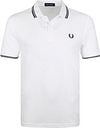 Fred Perry Polo Shirt M3600 White M3600-200 order online | Suitable