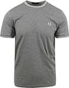 Fred Perry T-shirt M1588 Grijs M1588-420 kopen | Suitable