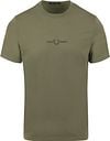 Fred Perry T-Shirt M4580 Olijfgroen M4580-X21 kopen | Suitable