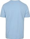 Gant T-shirt Shield Logo Hellblau Product / Achterkant