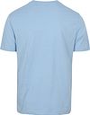 Gant T-shirt Shield Logo Light Blue Product / Achterkant