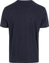 Gant T-shirt Shield Logo Navy Product / Achterkant