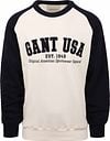 Gant USA Sweater Off-white 2007070-130 kopen | Suitable