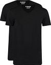 Garage 2-Pack Basic T-shirt Bio V-Neck Zwart 0222-931 kopen | Suitable
