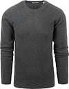 KnowledgeCotton Apparel Sweater Vagn Anthracite 1080067 order online | Suitable