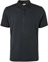 No Excess Polo Geblokt Patroon Zwart Navy 19390250-179 kopen | Suitable