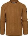 No Excess Pullover Mix Wool Knitted Brown order online | 17210828-176 | Suitable Norway