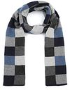 Profuomo Scarf Wool Checks Navy PPTS30015A-P order online | Suitable