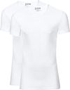 Slater 2-pack Stretch V-neck T-shirt White 6600 order online | Suitable