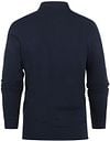 Steppin' Out Longsleeve Polo Piqué Classic Marine Product / Achterkant
