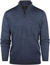 Steppin' Out Half Zip Pullover Merino Wool Indigo Blue SM1204.0001-2300 order online | Suitable